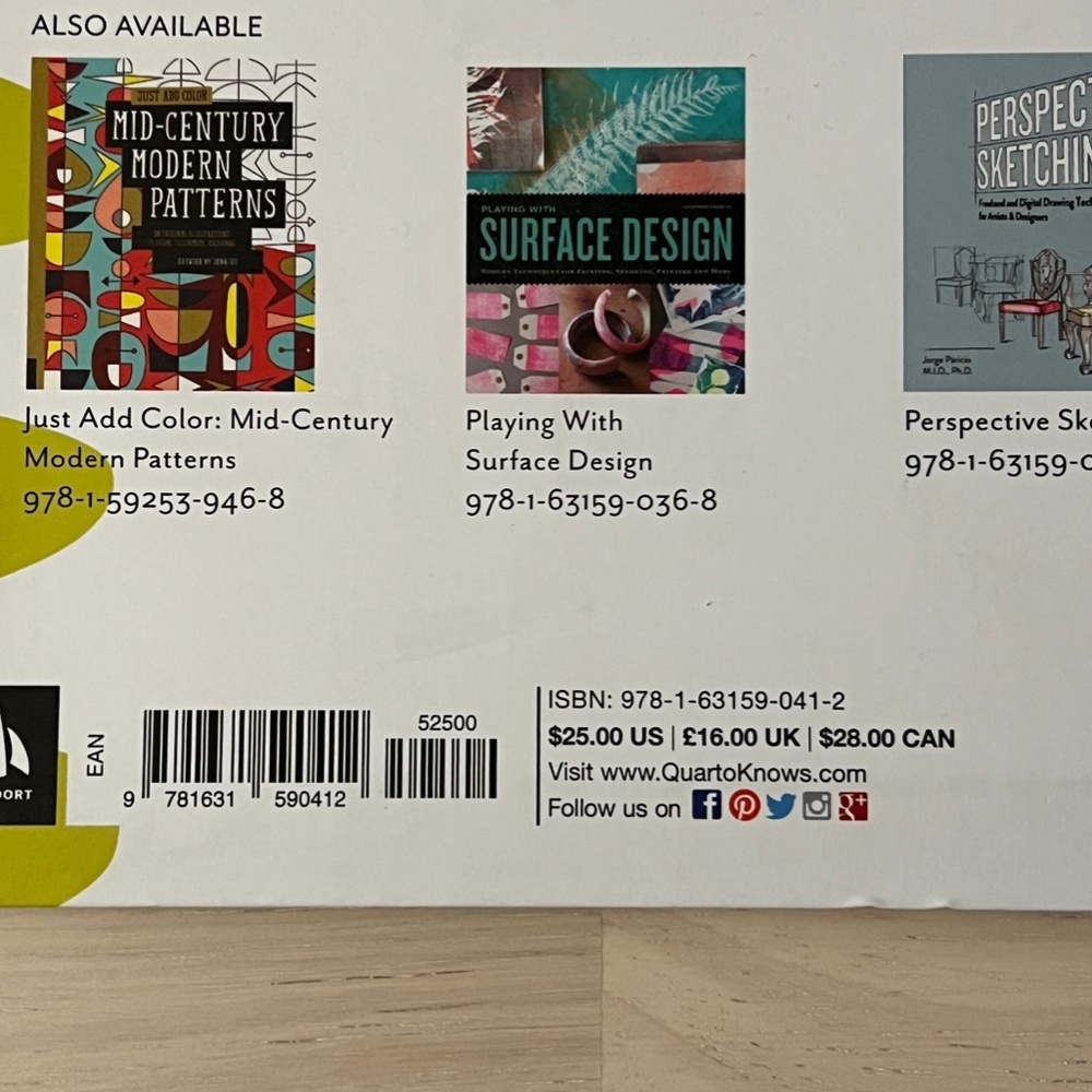 NEW Color + Pattern Book: 50 Playful Exercises for Exploring Pattern Design - Picture 4 of 6